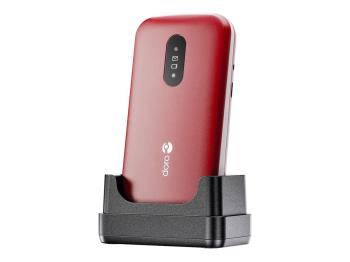 Doro 2821 Red/White Utan laddare