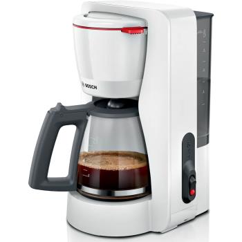 Bosch: Kaffebryggare TKA2M111 Vit  1200Watt Avtagbar tank