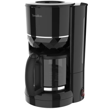 Terraillon: Kaffebryggare Diamond 1,25L 980W Droppstopp svart