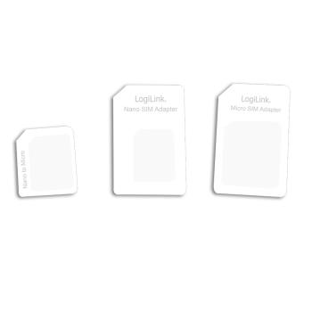 LogiLink: SIM-kortsadaptrar 3-pack