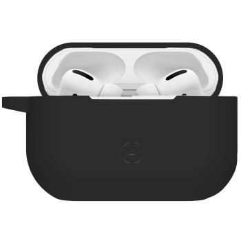 Celly: Airpods Pro skyddsfodral Svart