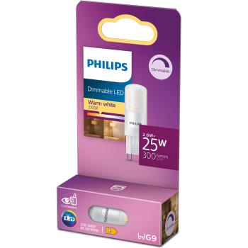 Philips: LED G9 Kapsel 25W Dimbar 345lm