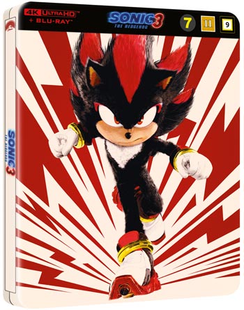 Sonic the Hedgehog 3 - Ltd Steelbook (Shadow)