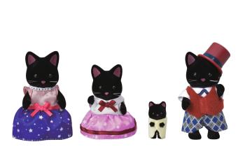 Sylvanian Families - Midnight Cat Family