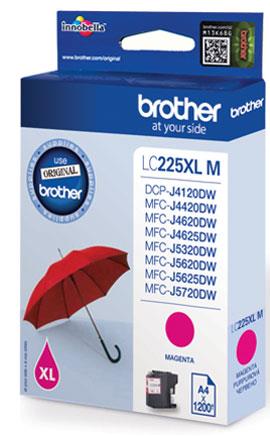Brother LC225XLM | 1200Pages | Magenta