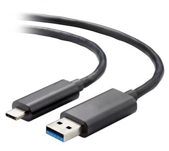 Vaddio Active Optical Cable, USB 3.0 + USB 2.0 type A to type C, 8m
