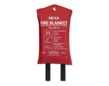 Nexa Fire Blanket 120x180cm Silicone /FBS-180