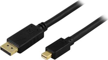 DELTACO DisplayPort to DisplayPort mini Cable | DisplayPort - DisplayPort mini | Max 3840x2160 30Hz