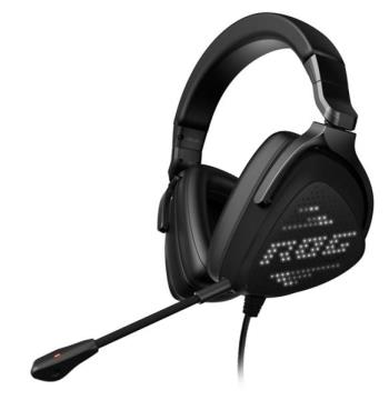 ASUS ROG Delta S ANIMATE Gaming Headset with AI Noise-Canceling Mic, USB-C for PC, Mac, PS5, Switch