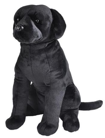 Wild Republic Cuddlekins Jumbo Dog Black Lab 76 cm