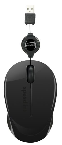 SpeedLink - Beenie Mobile Mouse Wired USB /Black