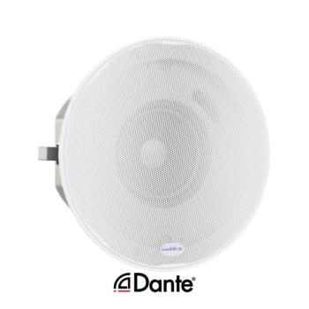 Vaddio EasyIP Ceiling Speaker D - 4" 40W Dante version White (sold in pcs)