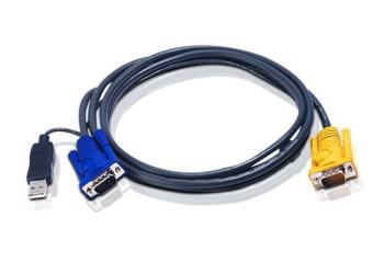 KVM Kabel VGA hane / USB A hane - Aten SPHD15-Y 1.8 m