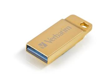 Verbatim 16GB StoreNGo Metal Excutice, Gold, USB 3.0, (80/25MB/s)
