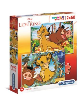 2x60 pcs Puzzles Kids Special Collection Lion King