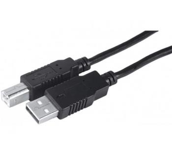 EXC USB 2.0 A/B Cord Black 1.80m