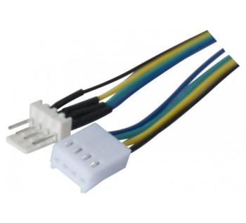EXC Power Extension cable for fan with 4 pins 0.45m