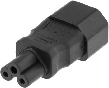 Adapter ström IEC 60320 C14 till IEC 60320 C5