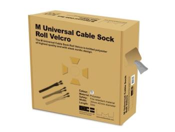Multibrackets M Cable Sock Roll Velcro Silver 50m-L