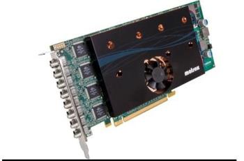 Matrox M9188 PCIe x16 - Multi-display Octal graphics card, 2GB, 8x MiniDisplayPort, Fan