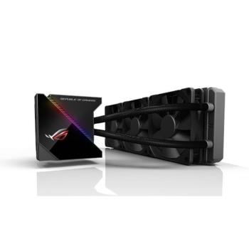 ASUS ROG RYUJIN 360 AiO CPU Water Cooler w. color OLED, 3x Noctua iPPC 2000 PWM 120mm radiator fans