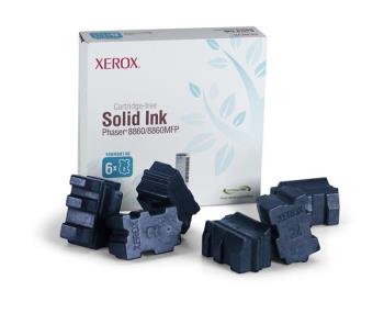 Xerox Solid Ink Cyan, Phaser 8860/8860MFP (6 Sticks)