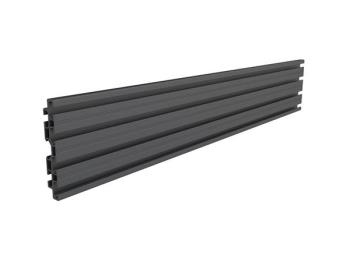 Multibrackets M Pro Series - Single Screen Rail 68cm Black
