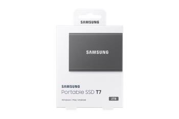 Samsung T7 External Titan Gray 2TB USB 3.2