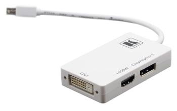 Kramer ADC-MDP/M2, Mini DisplayPort (Male) - DVI/HDMI/DisplayPort (Female), 15cm
