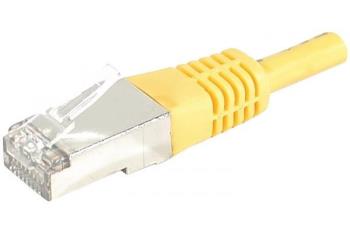 EXC Patch Cord RJ45 CAT.6 S/FTP Copper Yellow 1.50m