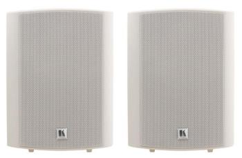 Kramer Galil 5-O - 5,25", 2-Way On-Wall, 8 Ohm/70V/100V Speakers, White, Pair