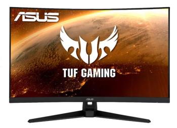 LCD ASUS 31.5" VG328H1B TUF Gaming 1500R Curved Monitor 1920x1080p VA 165Hz