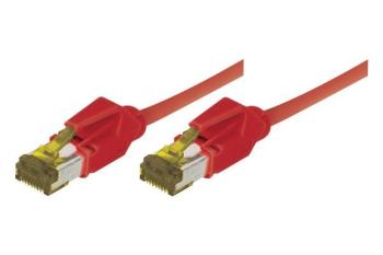 EXC Patch Cord RJ45 CAT.7 S/FTP Copper LSZH (Halogenfri) Snagless Red 5m