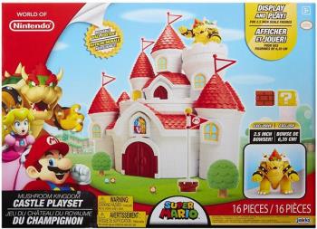 Super Mario 2.5 Inch Deluxe Playset Mushroom Kingdom Castle