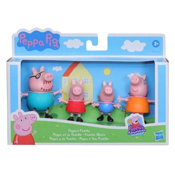 Peppa Pig 3 Inch Figure 4-Pack Peppa's Family