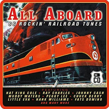 All Aboard / 66 Rockin' Railroad Tunes (Plåtbox)