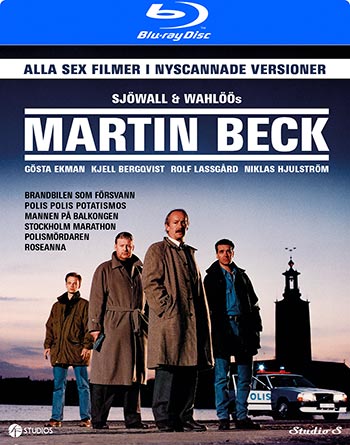 Beck / Sjöwall & Wahlöös Martin Beck - 6 filmer