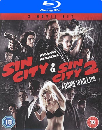 Sin city 1+2 (Ej svensk text)