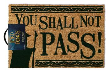 Lord of the Rings: You Shall Not Pass Door Mat