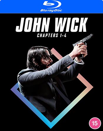 John Wick 1-4 (Ej svensk text)