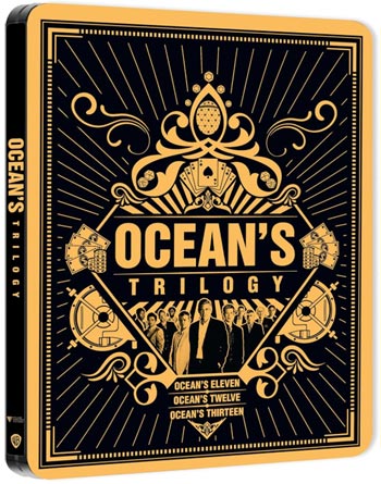 Ocean's Trilogy  (11, 12 & 13) Limited steelbook