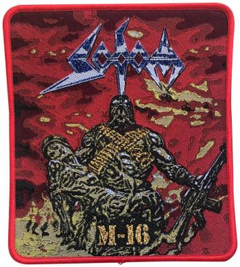 Patch M-16 Red Border (12,4 x 11 C
