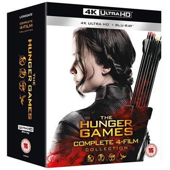 Hunger games 1-4 (Ej svensk text)