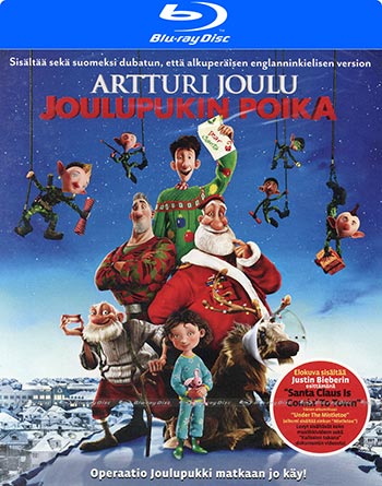 Arthur och julklappsrushen (Finskt omslag)