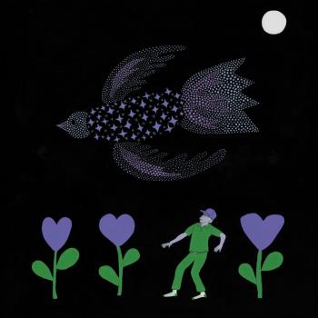 The purple bird