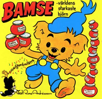 Andréasson Rune - Bamse - Världens starkaste björn - (CD) - böcker