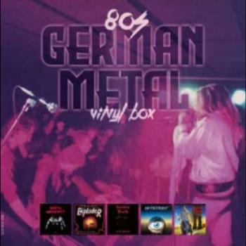 80s German Metal Vinyl Box