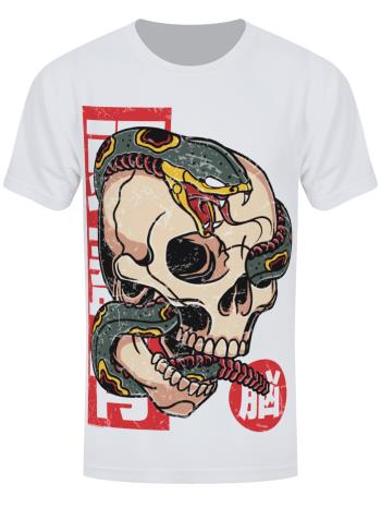 Unorthodox Collective Snake Skull Tattoo Men's Sub T-Shirt [XXL (44"-46")]