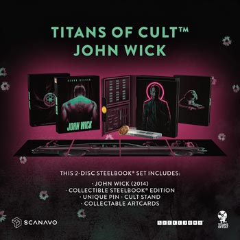John Wick 1: Ltd Steelbook (Ej svensk text)