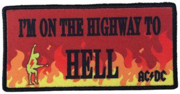 Patch Highway to Hell Flames (5,3 X